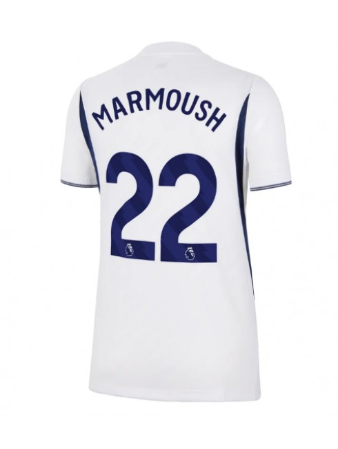 Ženski Nogometna dresi replika Tottenham Hotspur Omar Marmoush #22 Domači 2026-27 Kratek rokav Ženski Nogometna dresi replika Tottenham Hotspur Omar Marmoush #22 Domači 2026-27 Kratek rokav